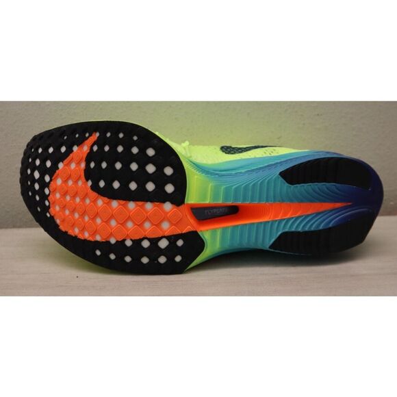 Nike DV4129-700 Men's 7.5 Women's Sz 9 Volt Yellow Vaporfly 3 Running Shoes - Picture 4 of 11